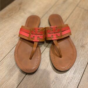 Tori Burch Leather Sandals